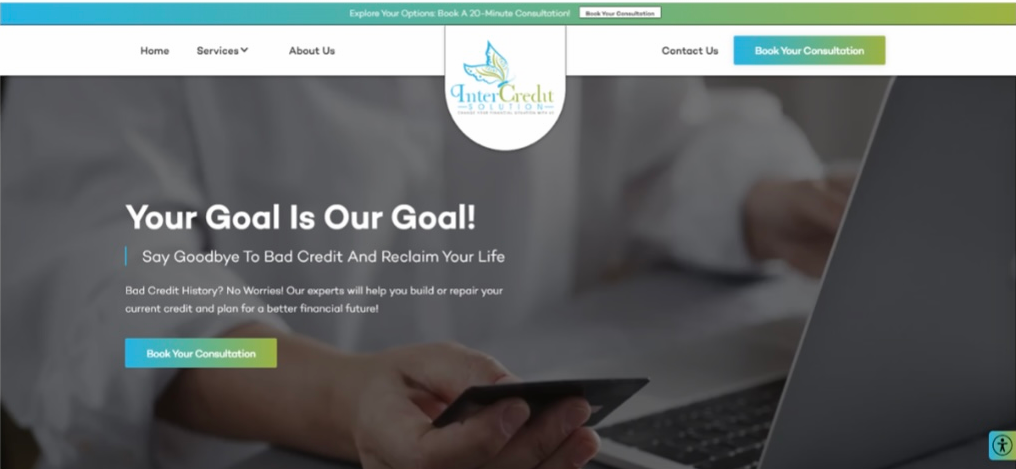 Transforming Credit Repair Sales: A Website that Converts 40% More